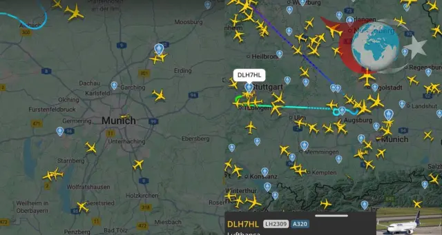 Münih Havalimanı'nda Dron Tehdidi Sebebiyle Uçuşlar Ertelendi