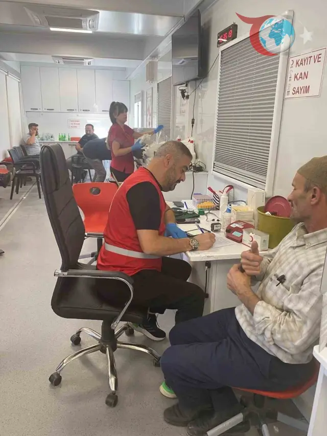 Karapınar'da Kızılay'ın Başarılı Kan Bağışı Kampanyası