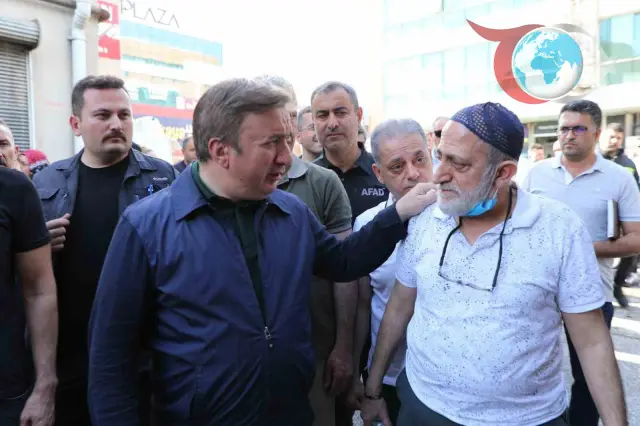 Erzincan Valisi Esnafı Ziyaret Etti