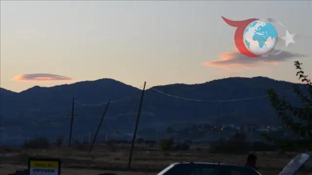 Çorum'da Gökyüzünde Büyüleyici Doğa Olayı: Mercek Bulutları