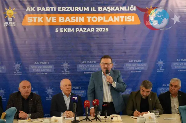 Erzurum'da AK Parti ile STK'lar Buluştu: Şehirde Dönüşüm Rüzgarı