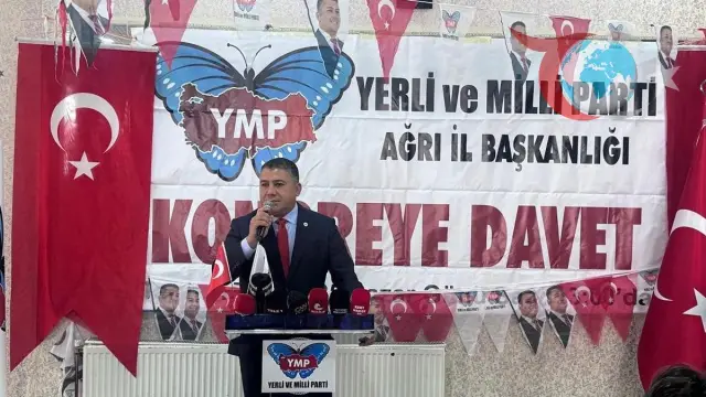 Ağrı'da Yerli ve Milli Parti'nin Kongresinde Teoman Mutlu'dan Çarpıcı Mesajlar