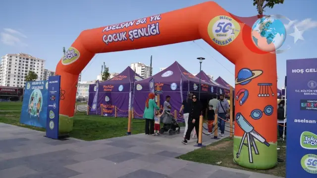 ASELSAN'ın 50'nci Yıl Çocuk Şenliği: Teknoloji ve Bilimi Çocuklarla Buluşturuyor