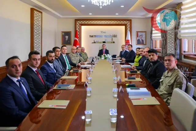 Bayburt'ta Güvenlik ve Asayiş İçin Kritik Koordinasyon Toplantısı
