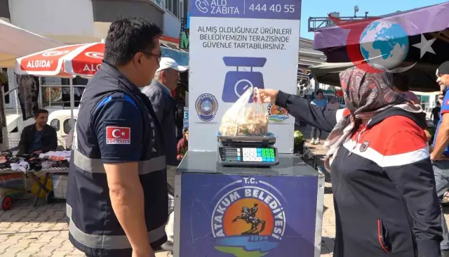 Atakum Belediyesi'nden Pazarlarda Yenilikçi Tartı Hizmeti