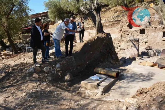 Antandros’un Tarihi Geçmişi: Kaymakam Odabaş Kazı Alanını İnceledi