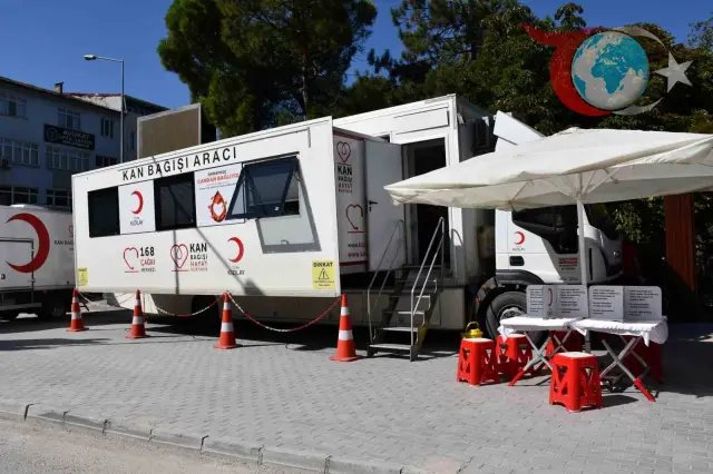 Vezirköprü'de Türk Kızılay’ın Kan Bağışı Kampanyasına Büyük İlgi