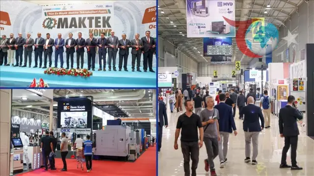 Konya MAKTEK Fuarı: Türkiye'nin Sanayi Gücünü Gözler Önüne Seriyor