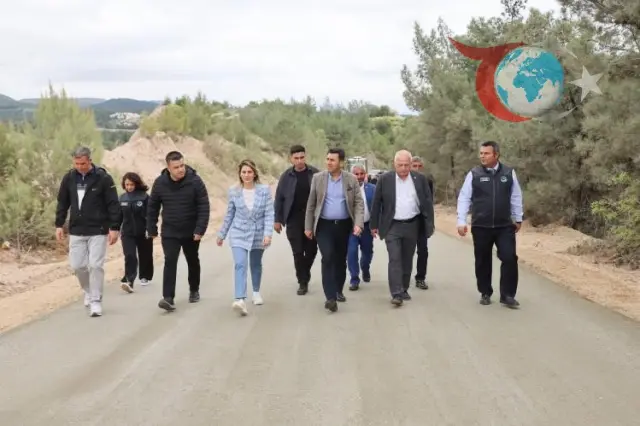 Bilecik’te Çukurören Köyü Yolunun Asfaltlanması Başladı