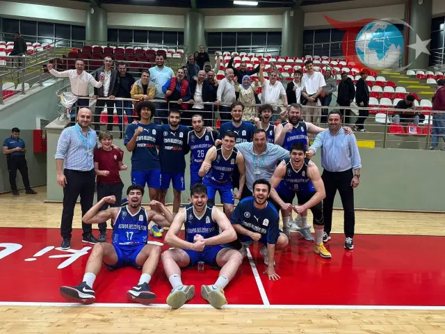 Kütahya Belediyespor Türkiye Şampiyonası Basketbol 2. Ligi'ne Yükselmeye Hak Kazandı