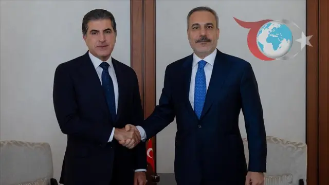 Başkentte Kritik Zirve: Bakan Fidan, Barzani ile Görüştü