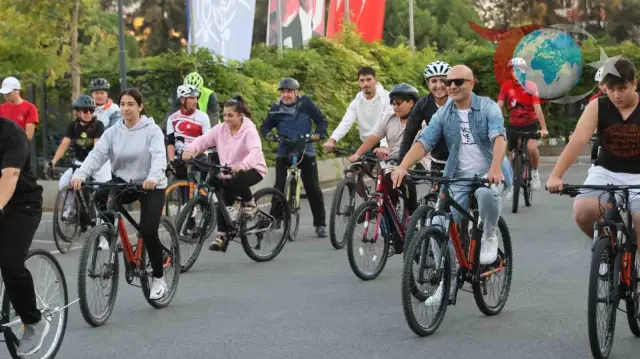 Amatör Spor Haftası'nda Sağlıklı Yaşam İçin Pedal Çevrildi