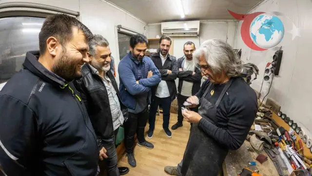 Geleneksel Sanatların İzinde: Şehzadeler Kaymakamı, Gazetecilere Ustalığını Sergiledi
