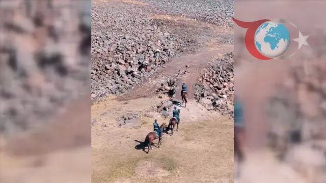 Van'da Atlı Jandarma Timleri Güvenlik ve Huzur İçin Görevde