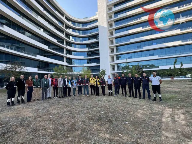 Muğla Eğitim ve Araştırma Hastanesi Afet Tatbikatını Başarıyla Tamamladı