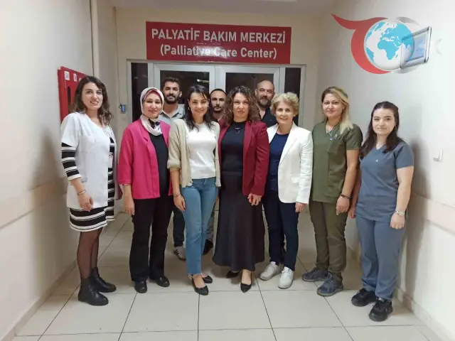 Aydın Devlet Hastanesi'nde Dünya Palyatif Bakım Günü'nde Anlamlı Ziyaret
