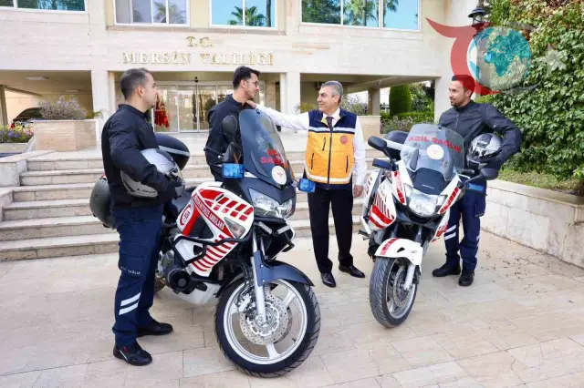 Mersin'de Motorize Ambulans Dönemi Başladı: Sağlıkta Hız Çağı