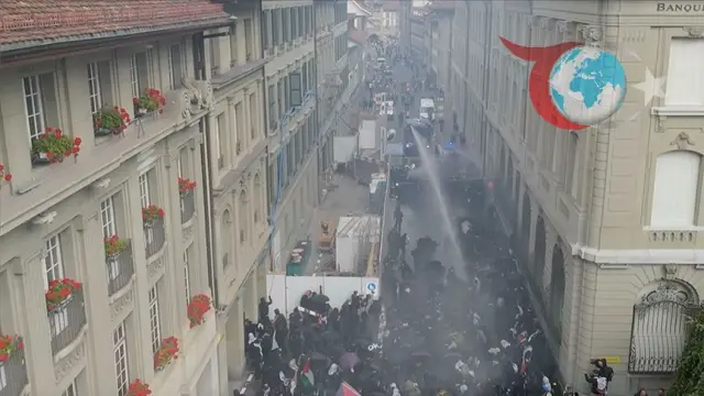 Bern'de Üçüncü Günü Devam Eden Gergin Protestolar