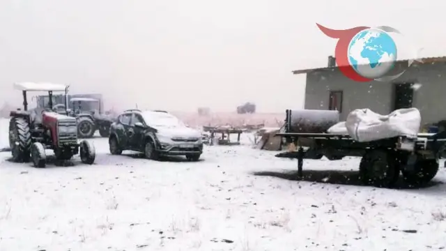 Niğde'de Yüksek Kesimler Beyaza Büründü: İlk Kar Yağışı Başladı