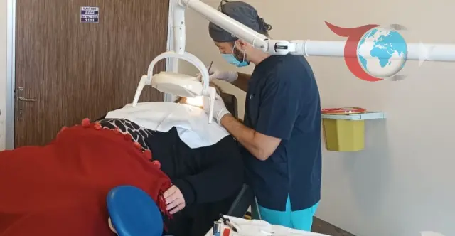 Tekirdağ'da Fiziksel Engelli Hastaya Örnek Diş Tedavisi