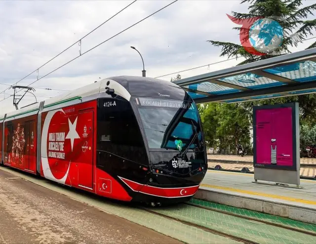 Kocaeli’de Milli Maç Coşkusu: Tramvay Ücretsiz Hizmet Verecek