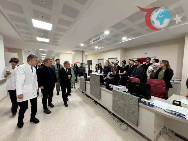 Erzincan Valisi Hamza Aydoğdu'dan Hastane Ziyareti