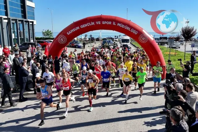 Ulusal ve Uluslararası Sporcular Samsun'da 19 Mayıs Yarı Maratonunda Yarıştı