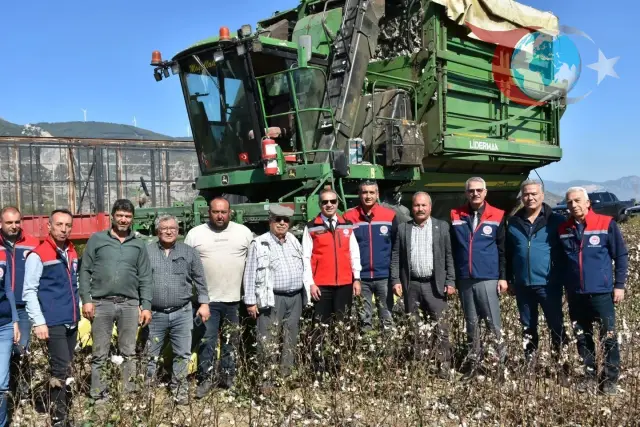 Söke Pamuğu Hasat Dönemi ile Ekonomiye Güç Katıyor