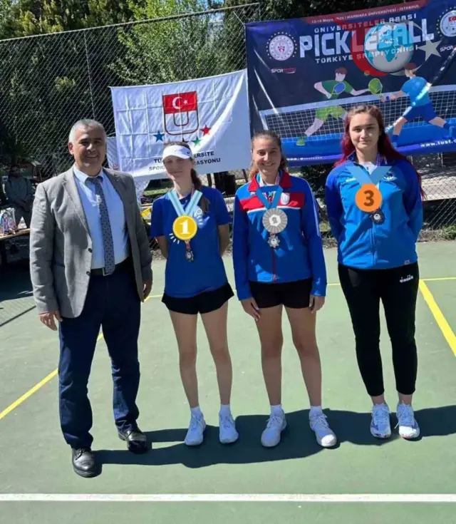MSKÜ Pickleball Takımı Türkiye Şampiyonasında Başarı Kazandı