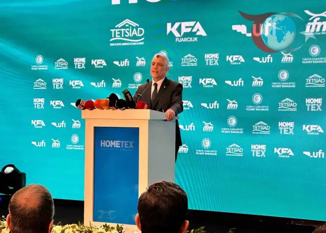 Ticaret Bakanı Ömer Bolat, Ev Tekstili Sektöründe İhracat Rakamlarını Açıkladı