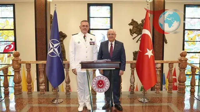 Milli Savunma Bakanı Güler, SACT Vandier'i Kabul Etti