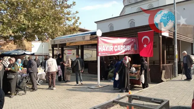 Mudanya'da Düzenlenen Hayır Panayırı ile Gazze'ye Destek Yağdı