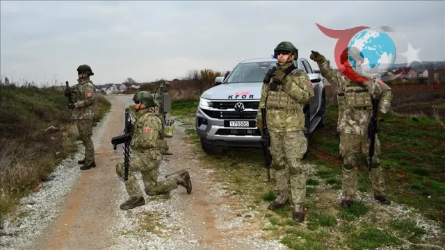 Kosova'daki Türk Askeri Güvenliği ve İstikrarı Sağlamaya Devam Ediyor