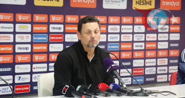 Antalyaspor Teknik Direktörü Erol Bulut'tan Mağlubiyetin Ardından Önemli Açıklamalar