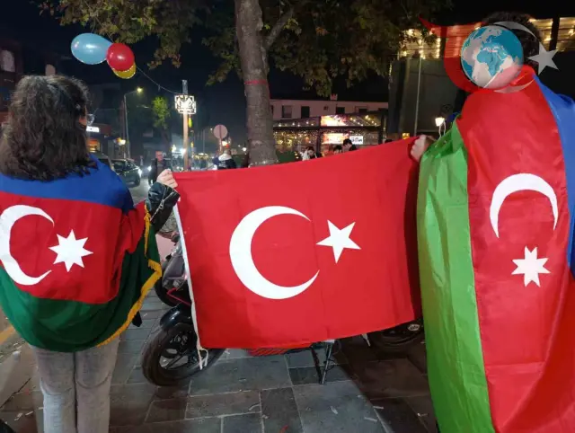 Azerbaycan Zaferi, Tekirdağ'da Coşkuyla Kutlandı