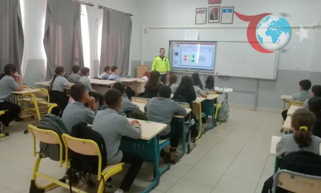 Yenipazar’da Öğrencilere Trafik Bilinci Aşılanıyor