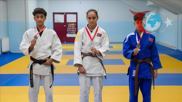 Diyarbakır'ın Genç Judocuları Uluslararası Arenada Fırtına Gibi Esti