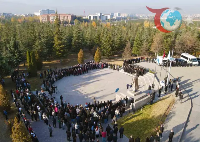 Erciyes Üniversitesi'nde Atatürk'ün 87. Ölüm Yıldönümünde Anlamlı Tören