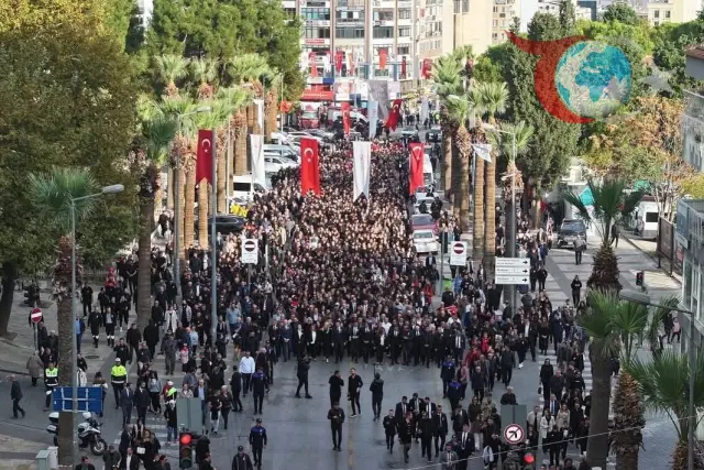 Denizli'de 10 Kasım’da Atatürk'e Saygı ve Anma Töreni