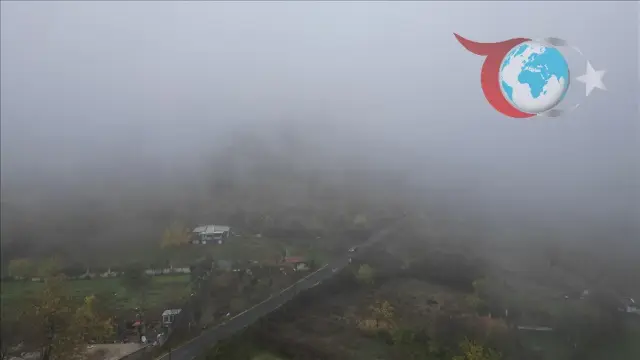Tekirdağ'ın Yüksek Kesimlerinde Sis Etkili Oluyor