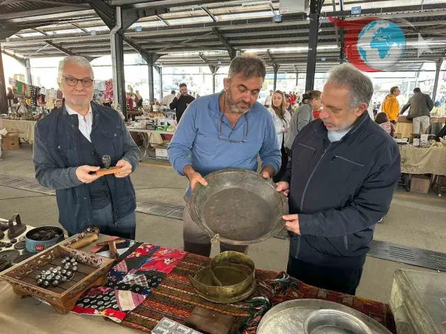 Talas'ta Antika Pazarı Nostalji Rüzgârı Estiriyor