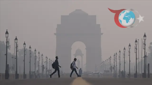 Yeni Delhi'de Hava Kirliliğine Karşı Acil Önlemler Alınıyor