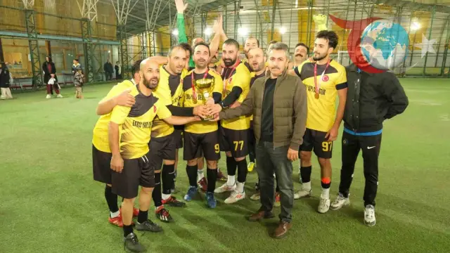 Erzincan Belediyesi Halı Saha Turnuvası'nda Şampiyon Belli Oldu!
