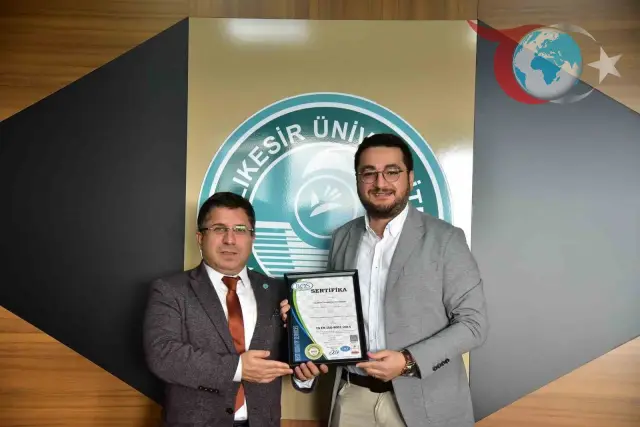Balıkesir Üniversitesi Uluslararası Kalite Belgesi ile Taçlandı