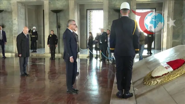 Anıtkabir'de Anlamlı Ziyaret: Erhürman'ın Atatürk'e Minnet Mesajı