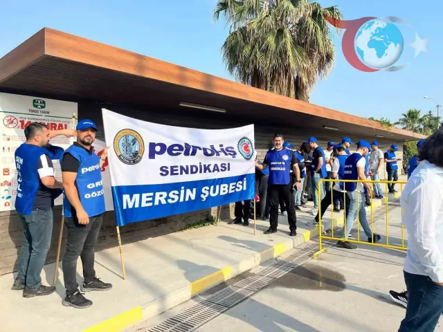 Mersin’de Toros Tarım İşletmesinde Grev Başladı