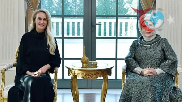 Emine Erdoğan, KKTC Cumhurbaşkanı'nın Eşi Nilden Bektaş Erhürman'ı Ağırladı