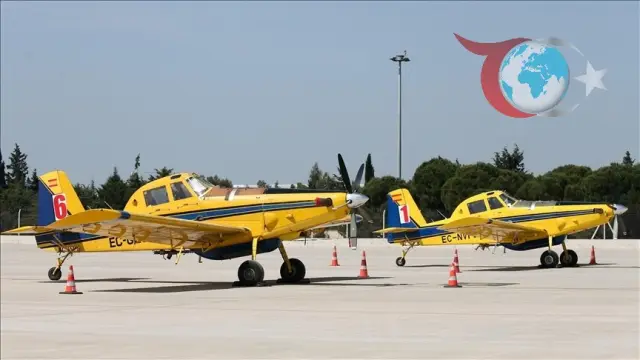 Ankara'dan Hırvatistan'a: Türk Yangın Söndürme Uçakları Zorlu Yolculukta