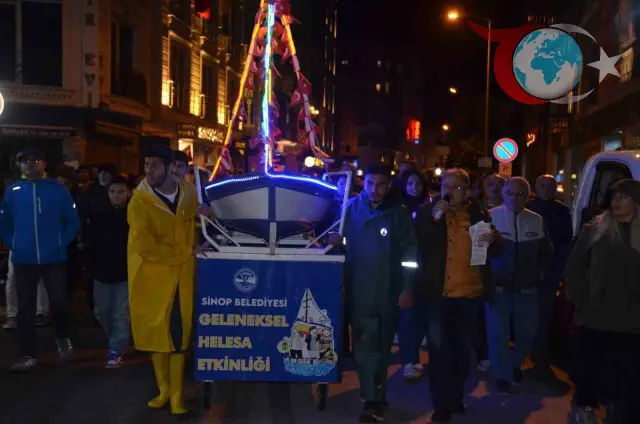 Sinop'ta Lakerda Festivali Coşkusunu Helesa Şenliği ile Yaşadı