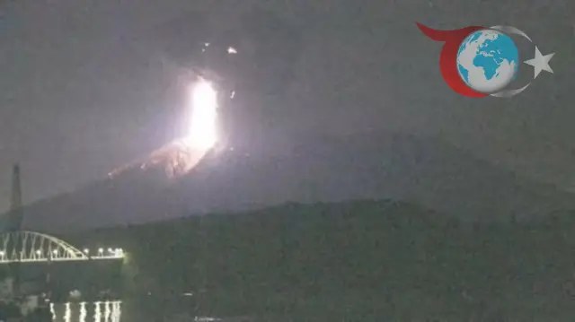 Japonya'nın Sakurajima Yanardağı Yeniden Hareketlendi